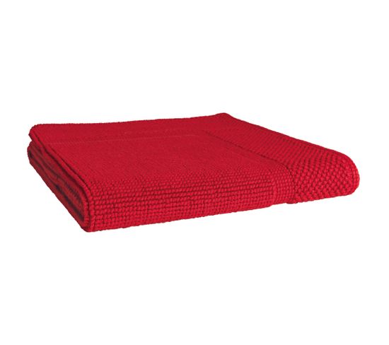 Tapis De Bain 50x80 Cm Lofty Rouge 1500g/m2