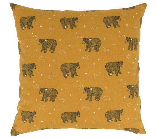 Housse De Coussin 40x40 Cm Baloo Marron Or