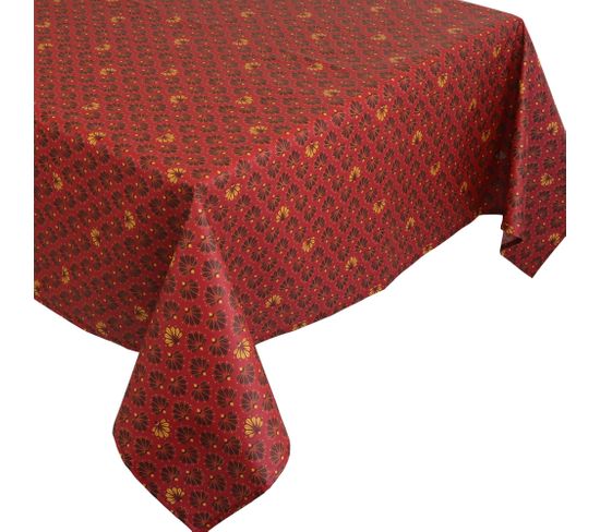 Nappe Rectangle 150x200 Cm Diva Rouge