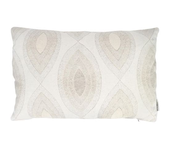 Housse De Coussin 40x60 Cm Mama Ecru/lin