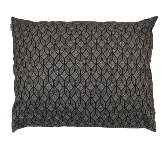 Housse De Coussin 80x100 Cm Noumea Gris Anthracite