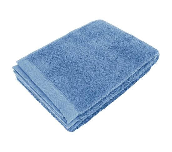 Drap De Douche 70x140 Cm Softy Bleu Mer