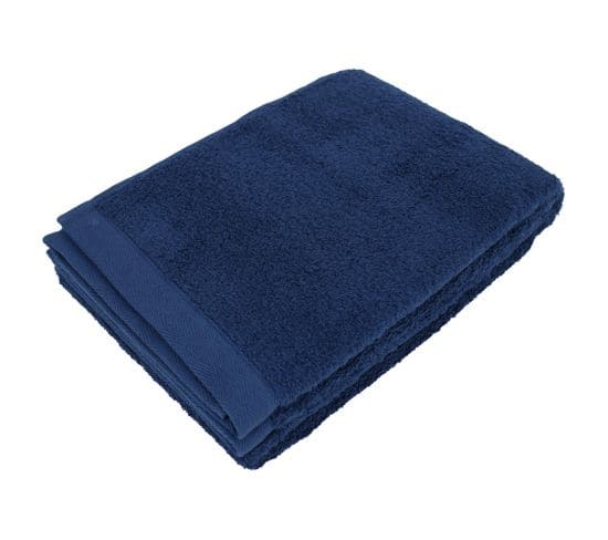 Drap De Douche 70x140 Cm Softy Bleu Marine