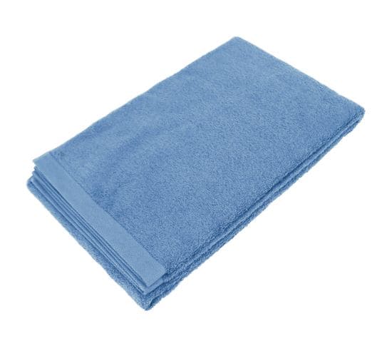 Drap De Bain 85x200 Cm Softy Bleu Mer