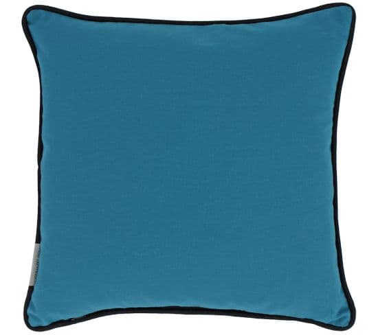 Housse De Coussin 55x55 Cm Montsegur Bleu Prusse