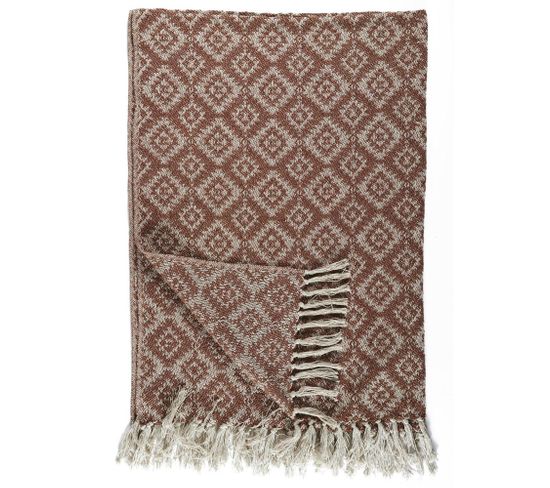 Plaid 120x150cm Collection Sun Marron