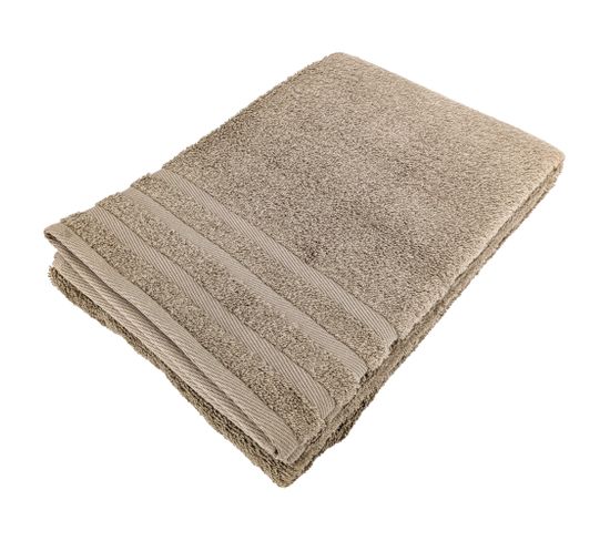 Drap De Douche 70x140 Cm Efficience Pure Marron Roble