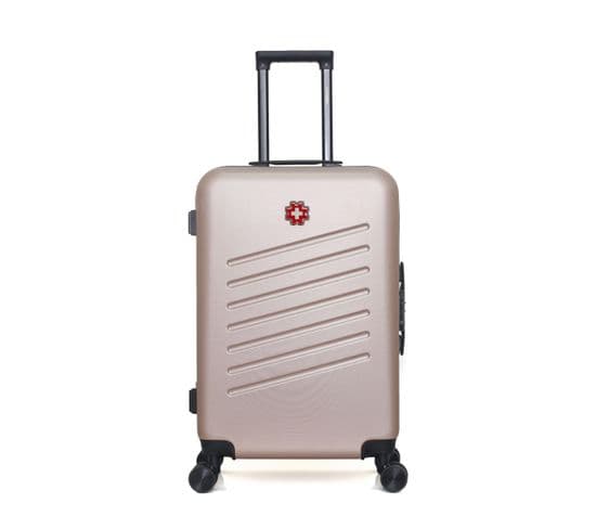 Valise Weekend Abs Zurich 4 Roues 65 Cm