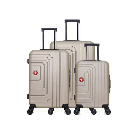 Et De 3 Valises Rigides Grand Format, Taille Moyenne Et Valise Cabine Ruti