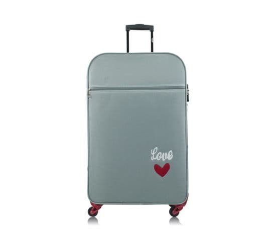 Valise Weekend Polyester Brescia 4 Roues 67 Cm