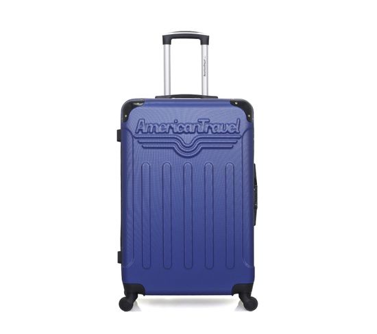 Valise Grand Format Abs Harlem-a 4 Roues 70 Cm