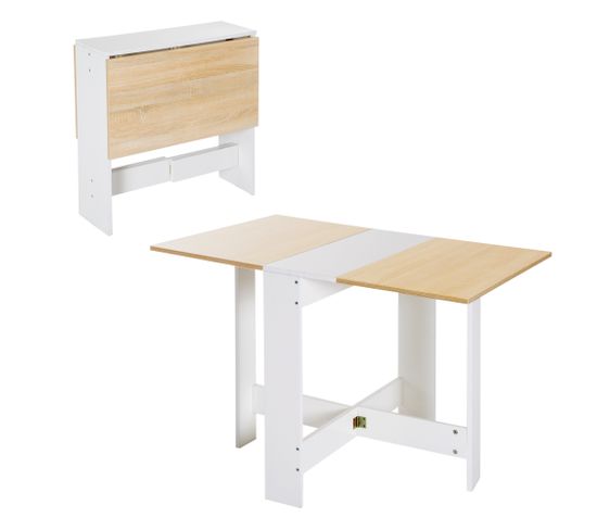 Table De Cuisine Pliable 103l X 76l X 74h Cm