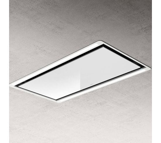 Hotte Plafond Elica Hilight Blanc 100 Cm