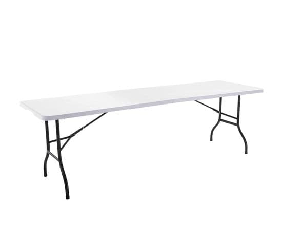 Table De Réception Avec Pieds Pliants 240 Cm