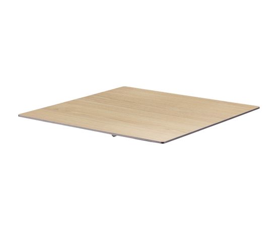 Plateau De Table 70 X 70 Cm Stratifié En Chêne Naturel