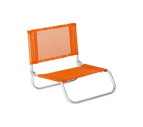 Siege Plage En Aluminium Basic Orange