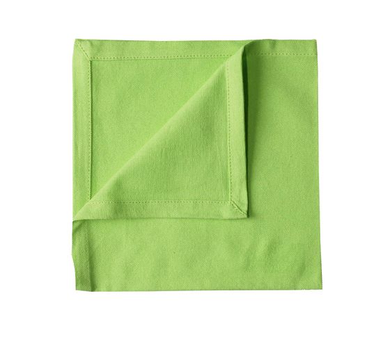 Serviette De Table Unie Et Colorée - 40x40 Cm - Vert Clair