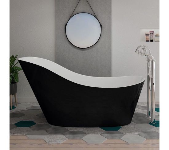 Baignoire Îlot Avro Black