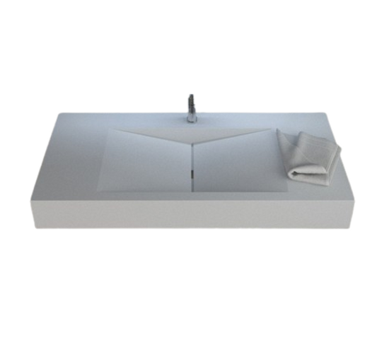 Plan Vasque Solid Surface Réf : Sdpw12-e