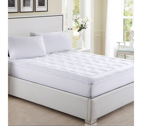 Surmatelas Duo Tech 160 x 200 cm : Grand confort de couchage - Mémoire de forme