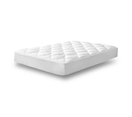 Surmatelas 3D Luxe 140 x 200 - Garnissage microfibre - Confort enveloppant