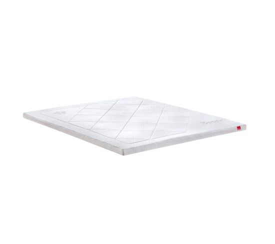 Surmatelas Actif Memo Soutien Mi-ferme 90x200 - 1 Personne - Accueil Moelleux