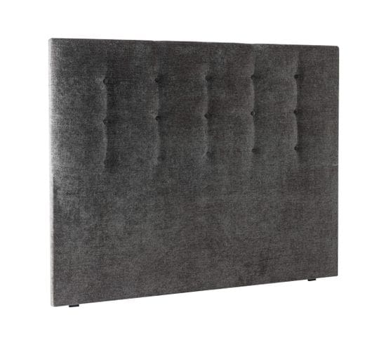 Tête De Lit Déco Prestige Gris 180x120 Cm