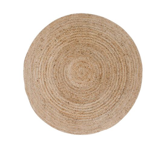 Tapis Rond Ø150cm En Fibre De Jute Naturel - Thane