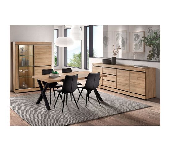 Ensemble Séjour XL Avec Table 170cm - Massire