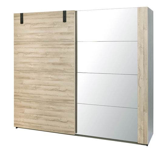 Armoire 2 Portes Coulissantes 245cm - Eleos