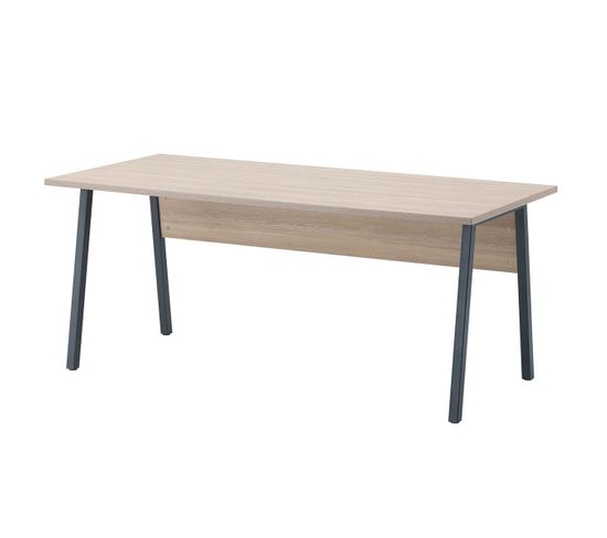 Bureau Aspect Bois Longueur 150cm - Lydia