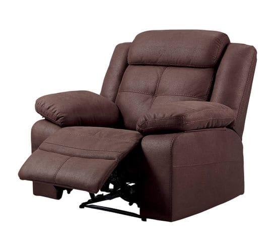 Fauteuil Relax Electrique Chocolat - Fabares