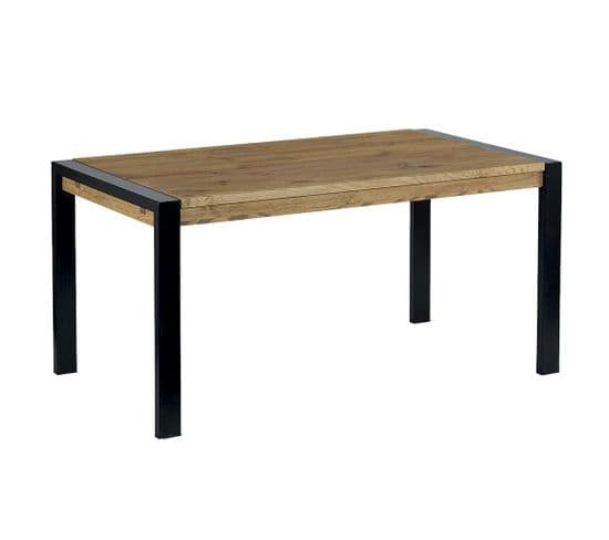 Table à Manger Rectangulaire Bois De Pin Massif 160 Loundge