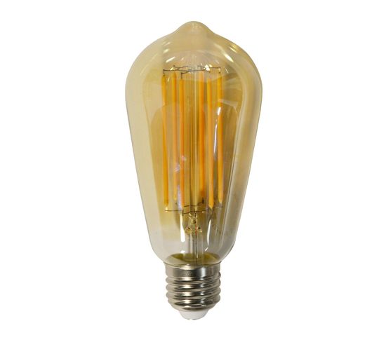 Ampoule Goutte Ambrée LED Filament Lumière Chaude (e27)