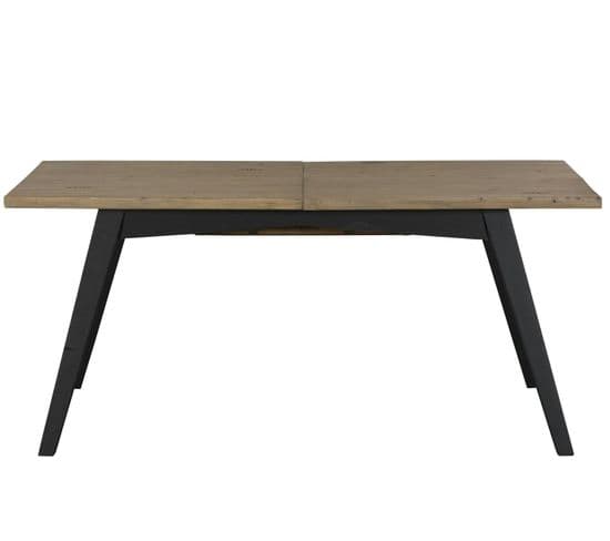 Table à Manger Extensible Bois Recyclé 170-220 Cm Vittoria