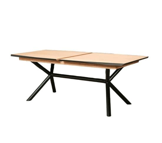 Table Extensible En Chêne Blanc 200-290 Cm Zonza