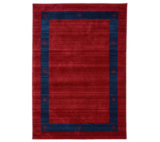 Tapis Salon 200x300 Chobay 5 Rouge