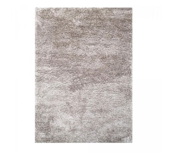 Tapis Shaggy 60x110 Luxe Argent