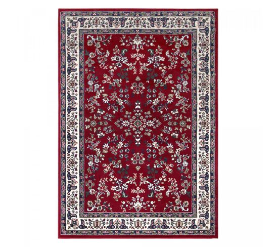 Tapis Orient Style 200x290 Orina à Rouge, Blanc, Vert