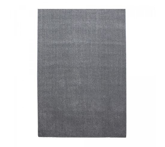 Tapis Salon 200x290 Soula Gris Clair