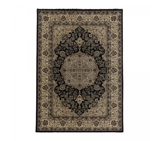 Tapis Orient Style 120x170 Tibricam Noir, Beige