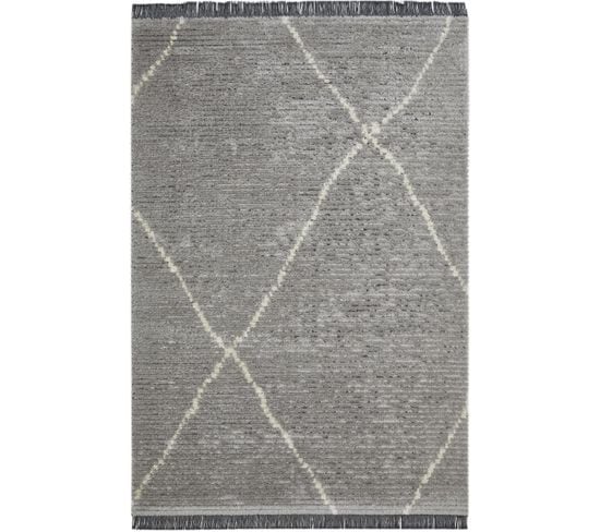 Tapis Salon 120x170 Ovalada Gris