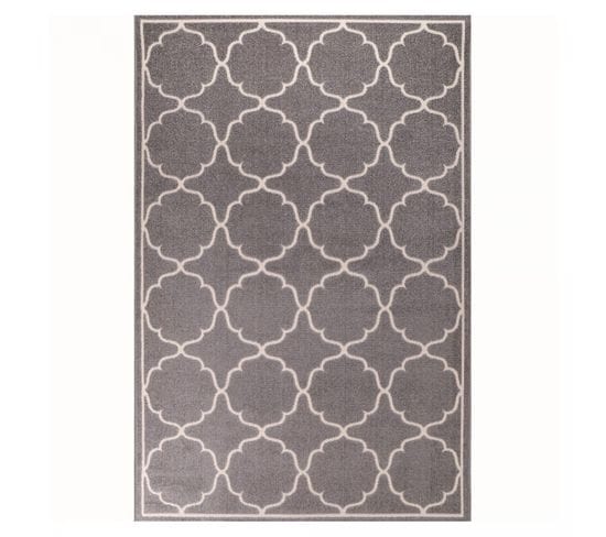 Tapis Exterieur 80x200 Kuma Gris Clair