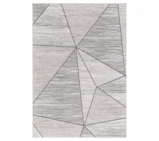 Tapis Salon 80x150 Hiere Beige, Gris, Ecru