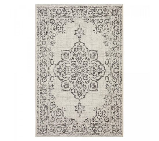 Tapis Salon 80x150 Foda 2 Beige,  Noir