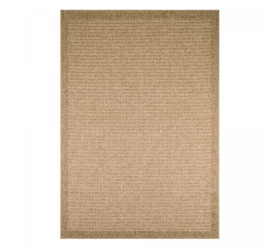 Tapis Carre 50x50 Carre Jute Art À Beige