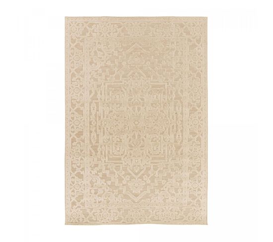 Tapis Exterieur 160x230 Lumiere 5 Crème