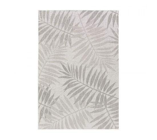 Tapis Exterieur 120x170 Serene 3 Argent, Gris