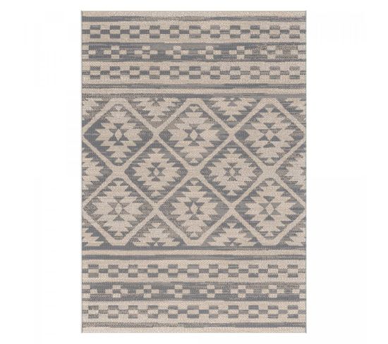 Tapis Exterieur 160x230 Charma 2 Beige, Gris