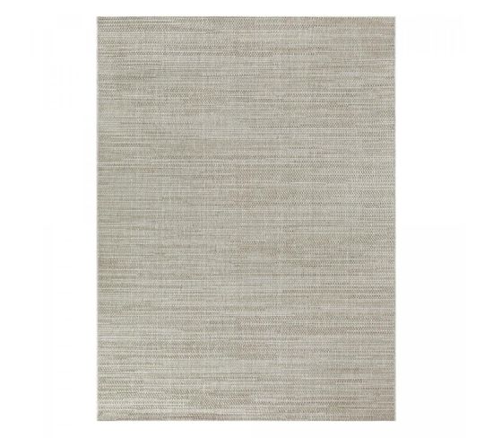 Tapis Exterieur 160x225 Botani 3 Gris